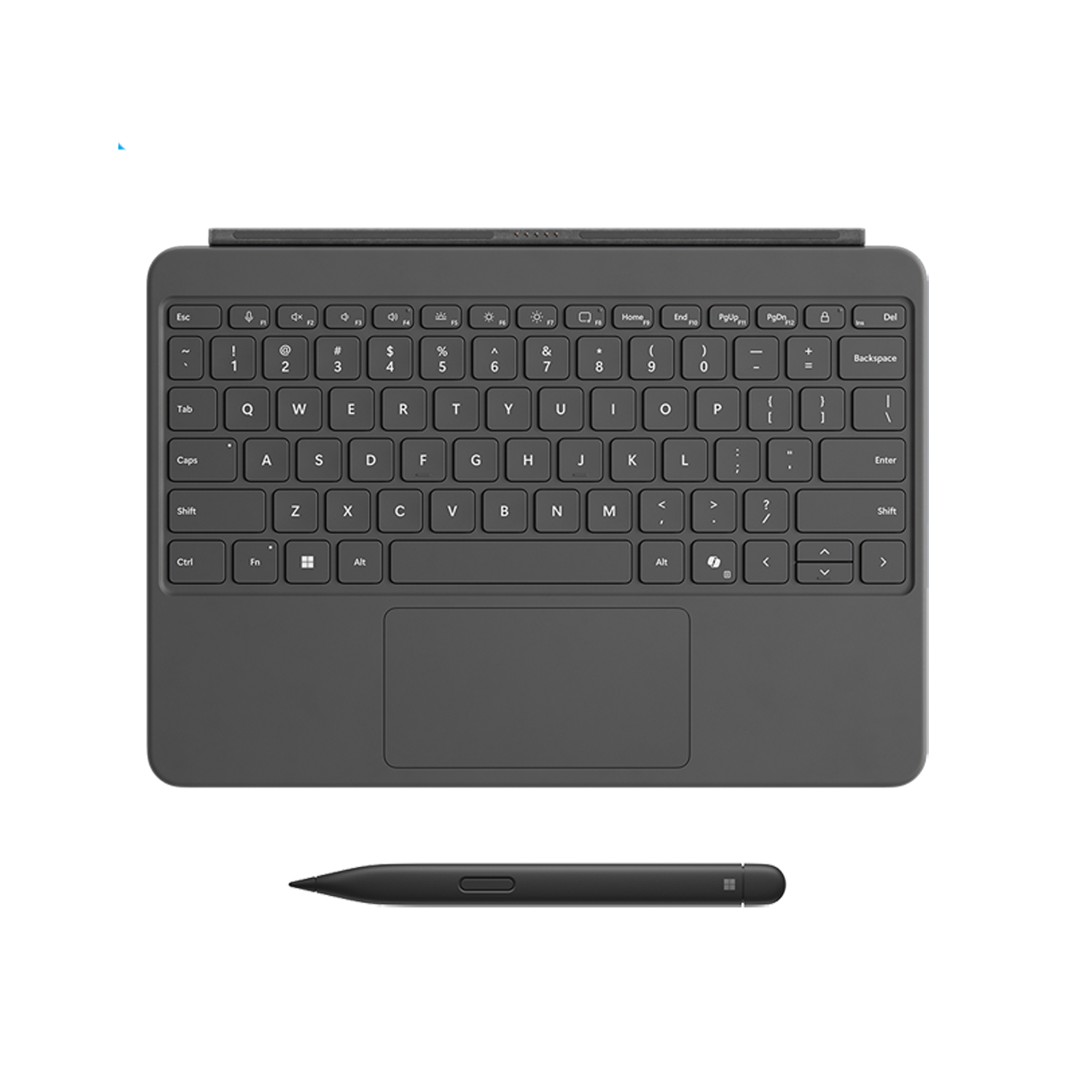 Microsoft Surface Pro 12" Keyboard mit Slim Pen, Anthrazit - platin