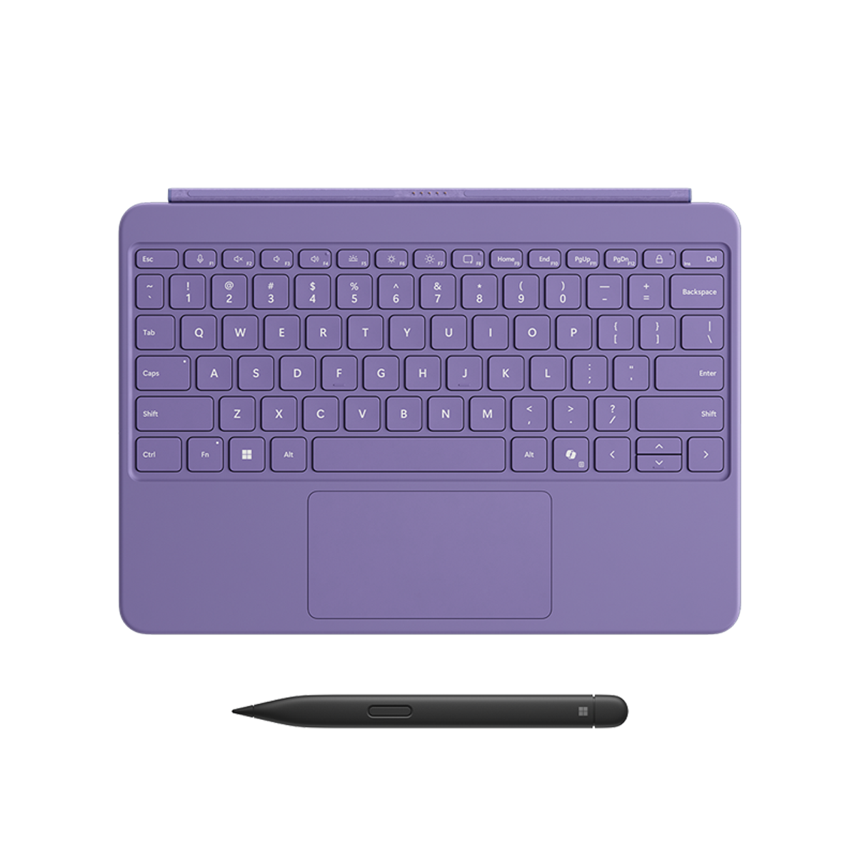 Microsoft Surface Pro 12" Keyboard mit Slim Pen, Violett - violet