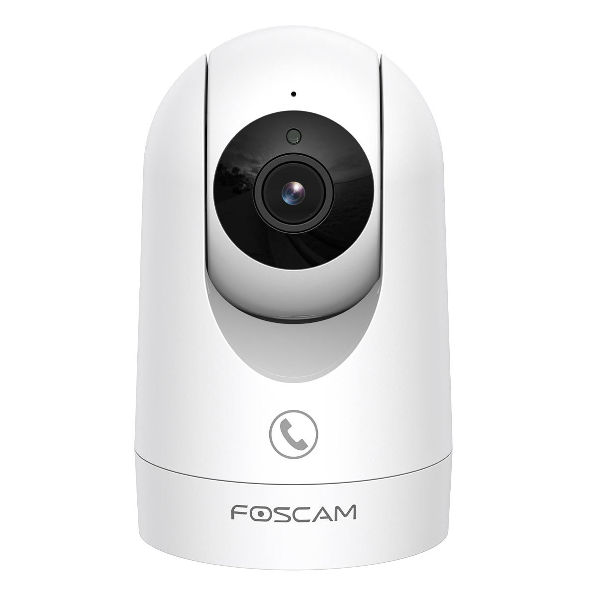 Foscam R8M WLAN Überwachungskamera Weiß 8MP (3840x2160), WiFi 6, Notruftaste, Auto-Tracking-Funktion
