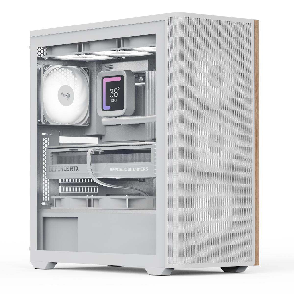 AeroCool D501A V2 White | PC-Gehäuse