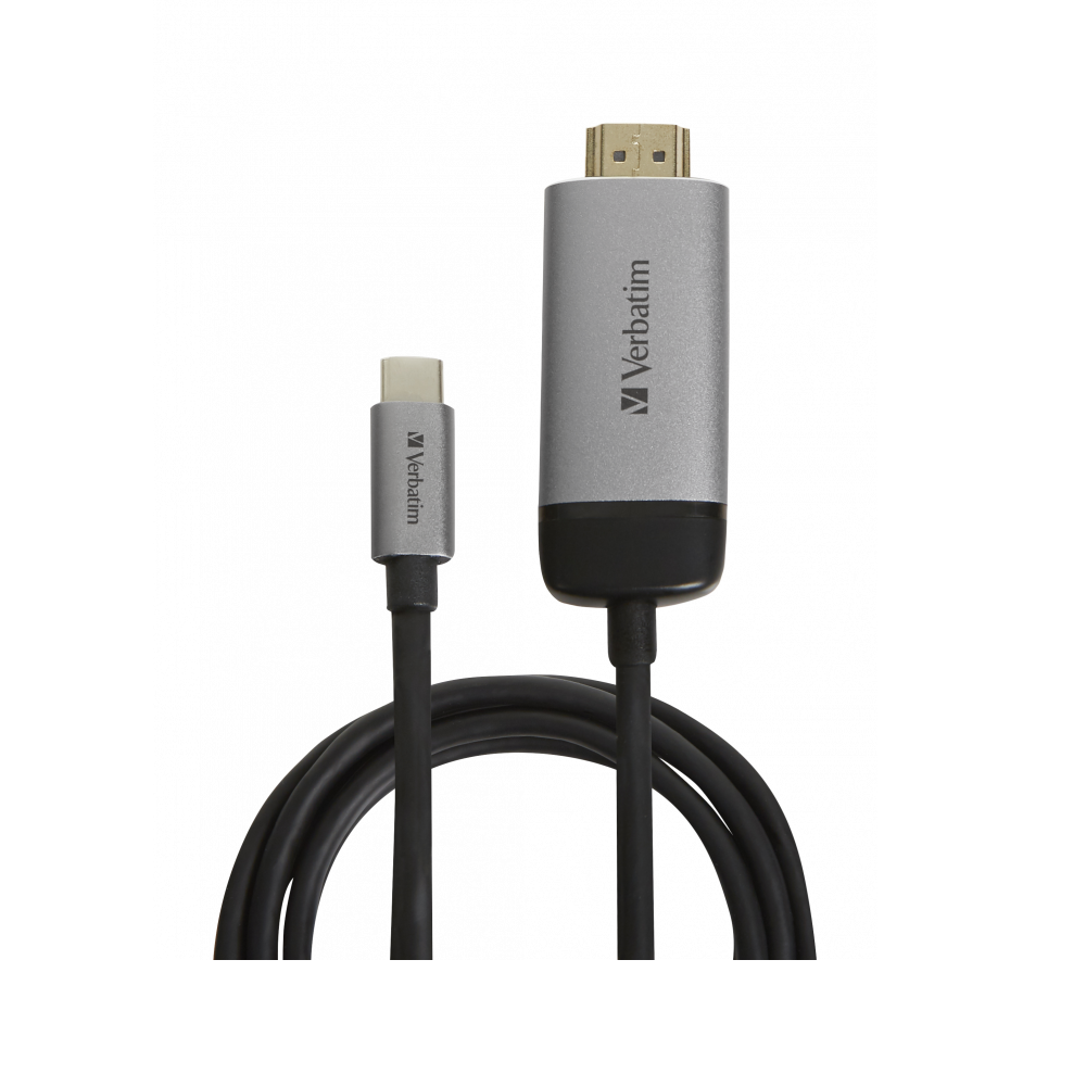 VERBATIM USB-C™ zu HDMI ADAPTER - USB 3.1 GEN 1 / HDMI 1.5M Kabel
