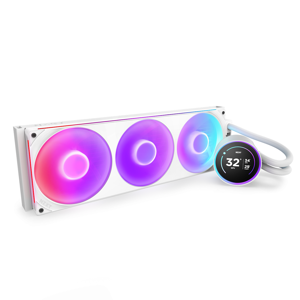 NZXT Kraken Elite 420 V2 RGB weiß | AiO-Wasserkühlung