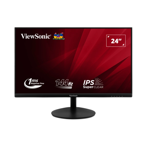 ViewSonic VA24E2-H 24" Full HD Office Monitor - IPS-Panel, 144Hz, HDMI, VGA-Eingänge