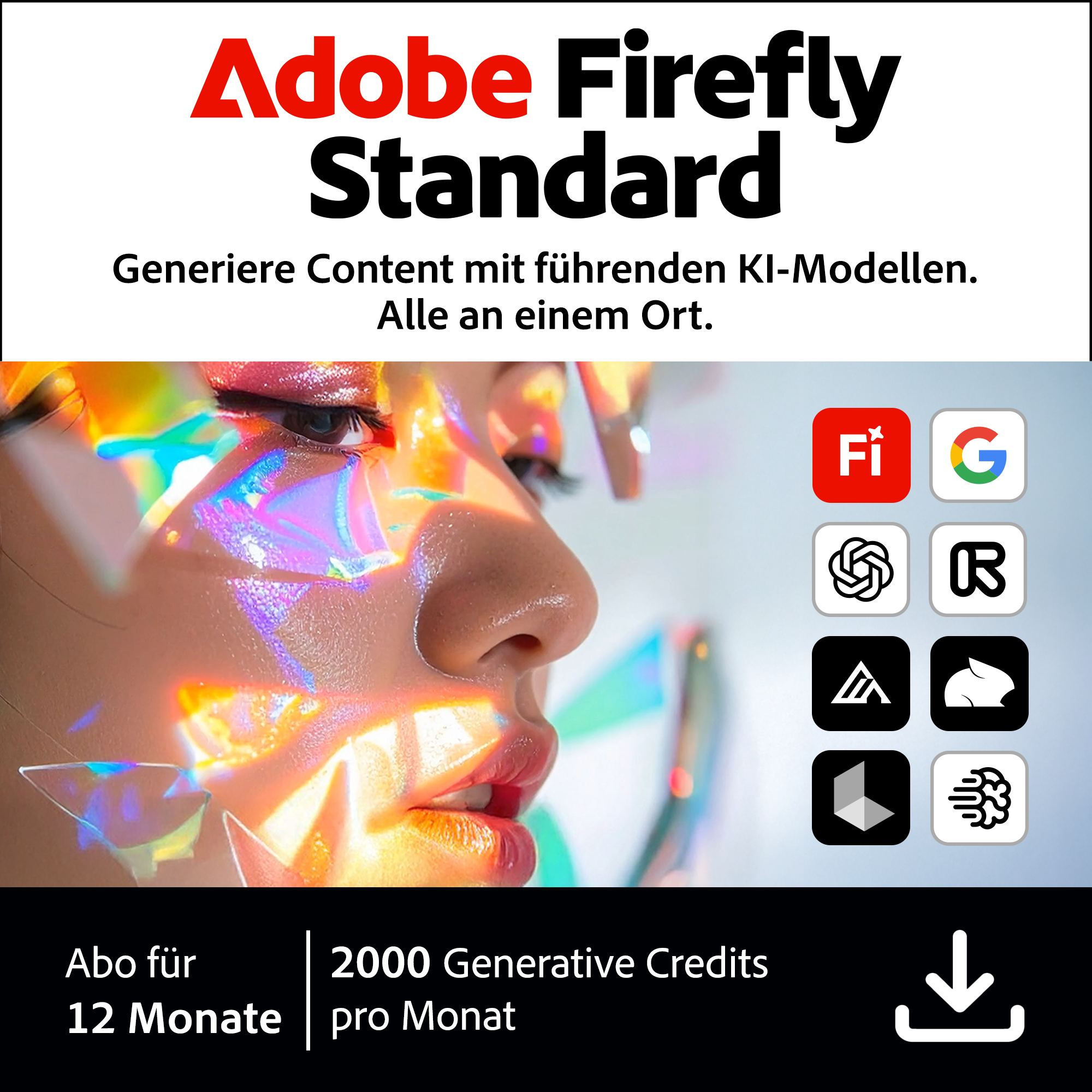 Adobe Firefly Standard | 1 Jahr
