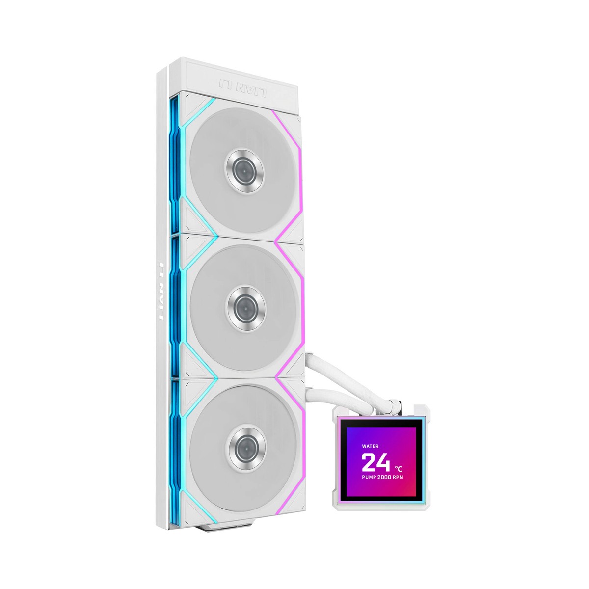 Lian Li HydroShift II LCD-S 360TL weiß | AiO-Wasserkühlung