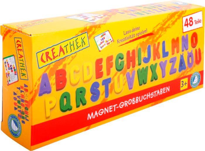 CR Magnet Großbuchstaben 48teilig
