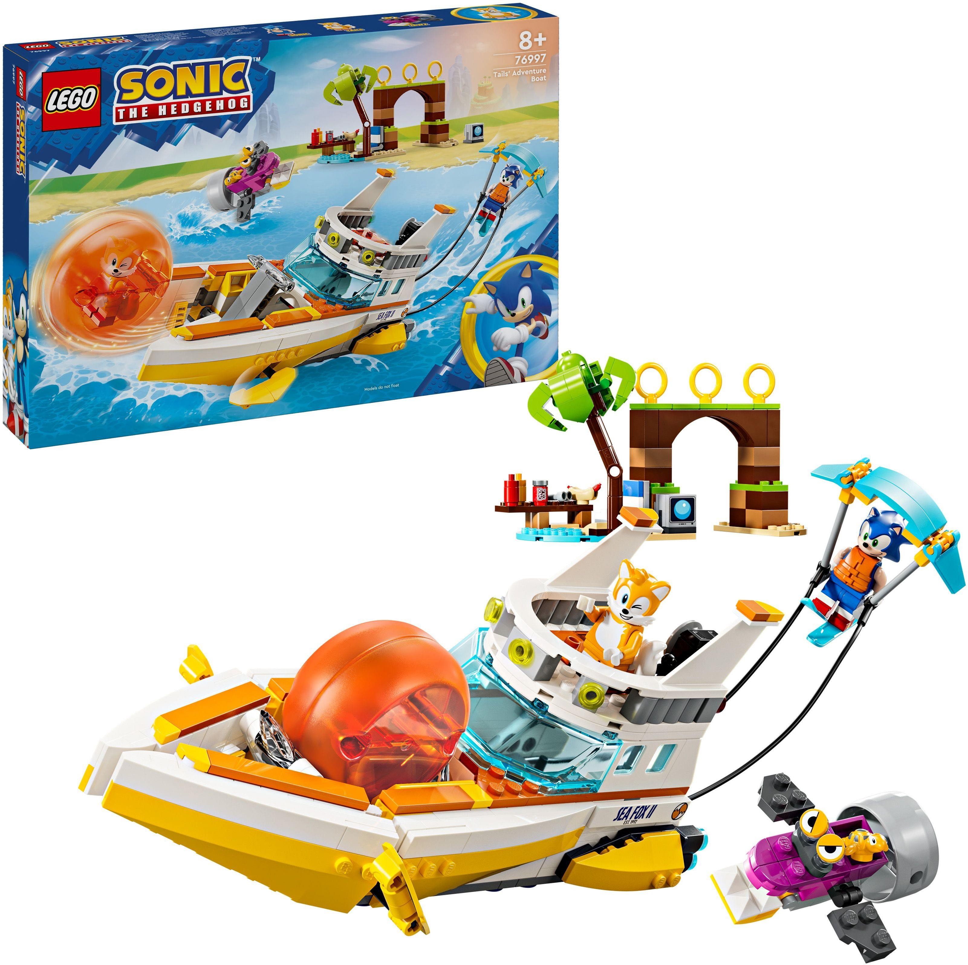 LEGO® Sonic Tails Abenteuerboot