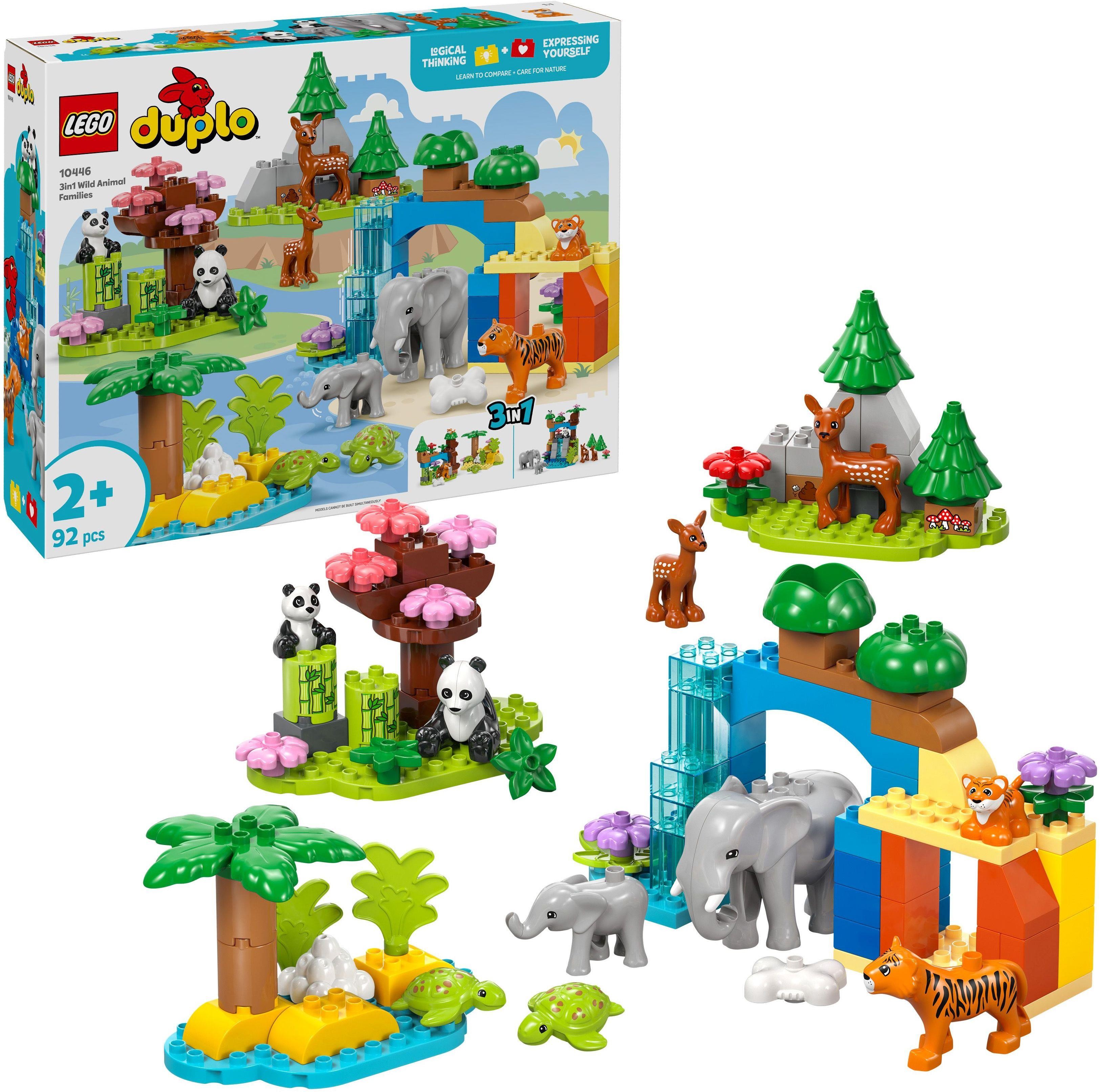 Duplo Wildtier-Familien 3-in-1-Set