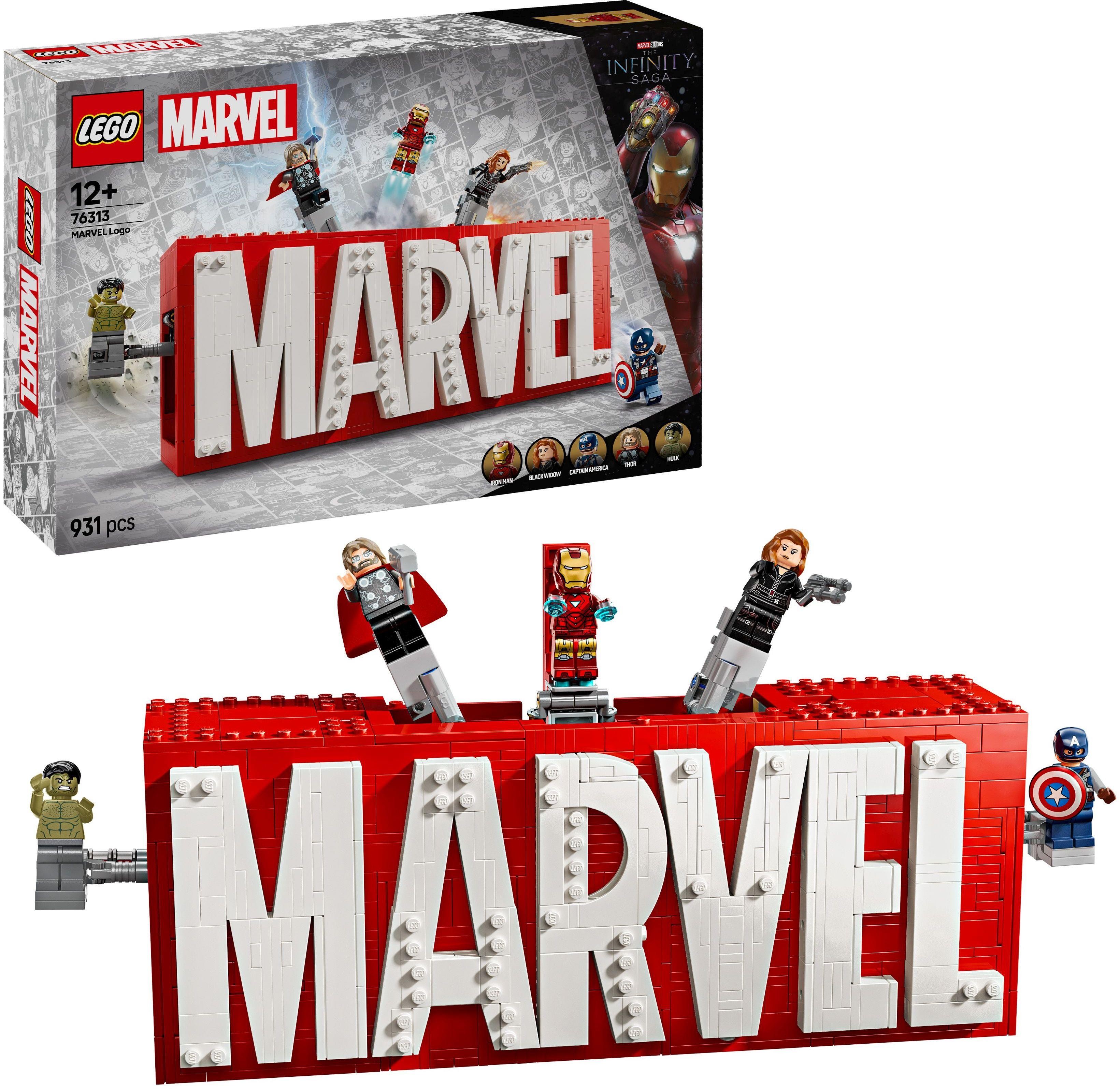 LGO MARVEL Logo & Minifiguren