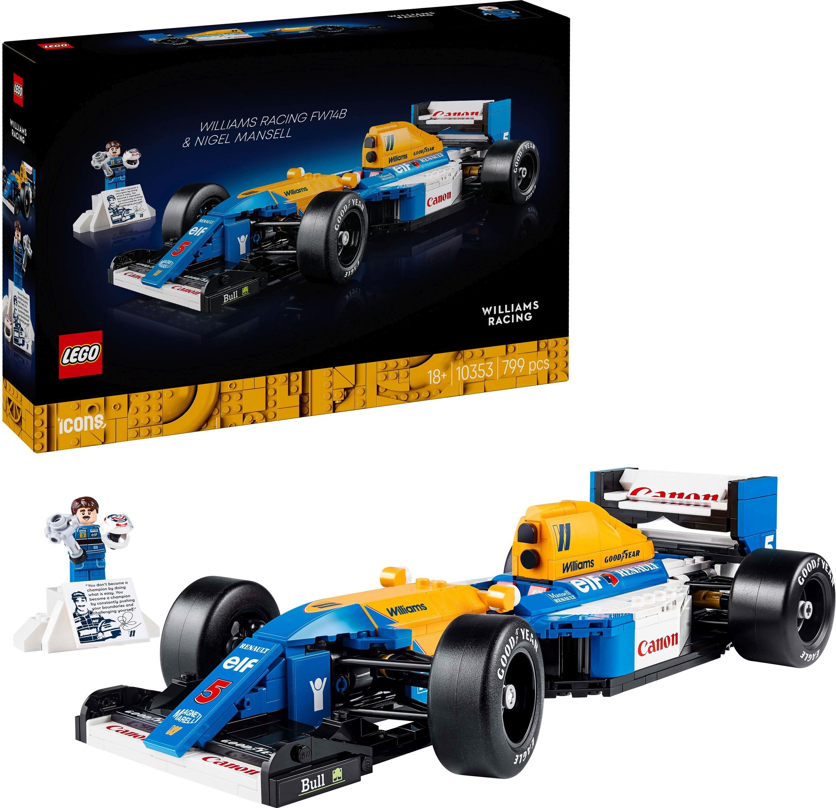 LEGO® Icons Williams Racing FW14B mit Ni