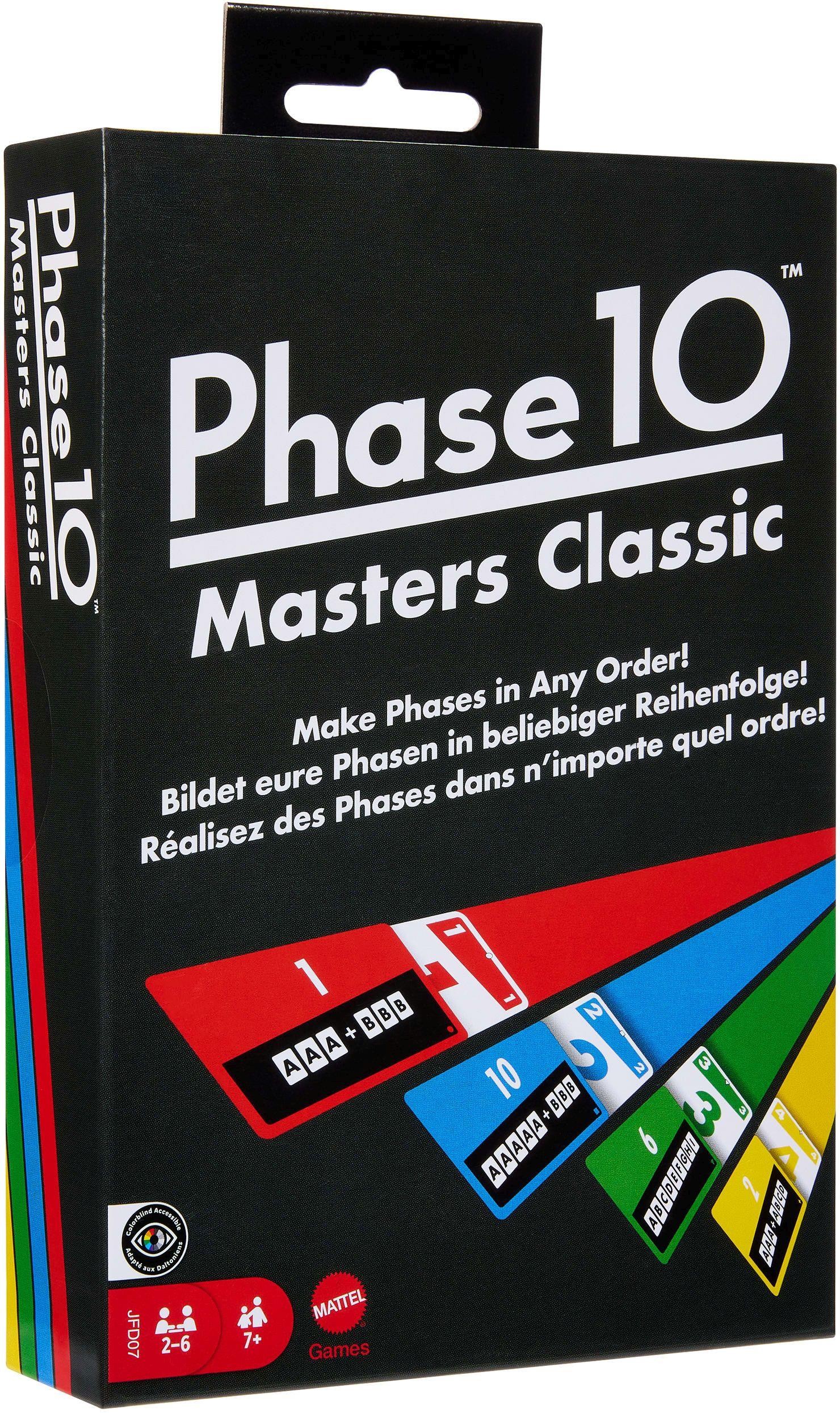 Phase 10 Masters Classic Kartenspiel, an