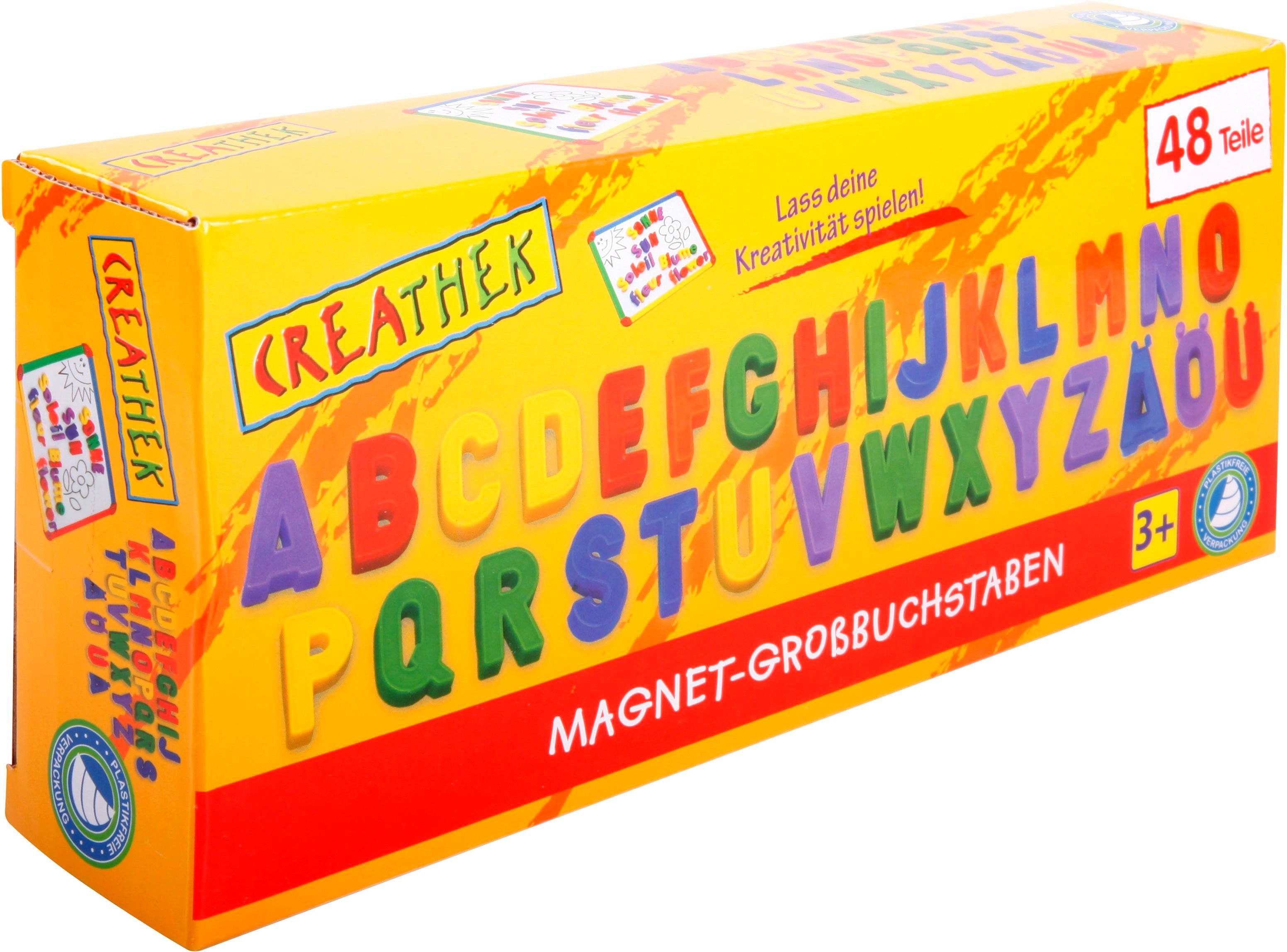 CR Magnet Großbuchstaben 48teilig