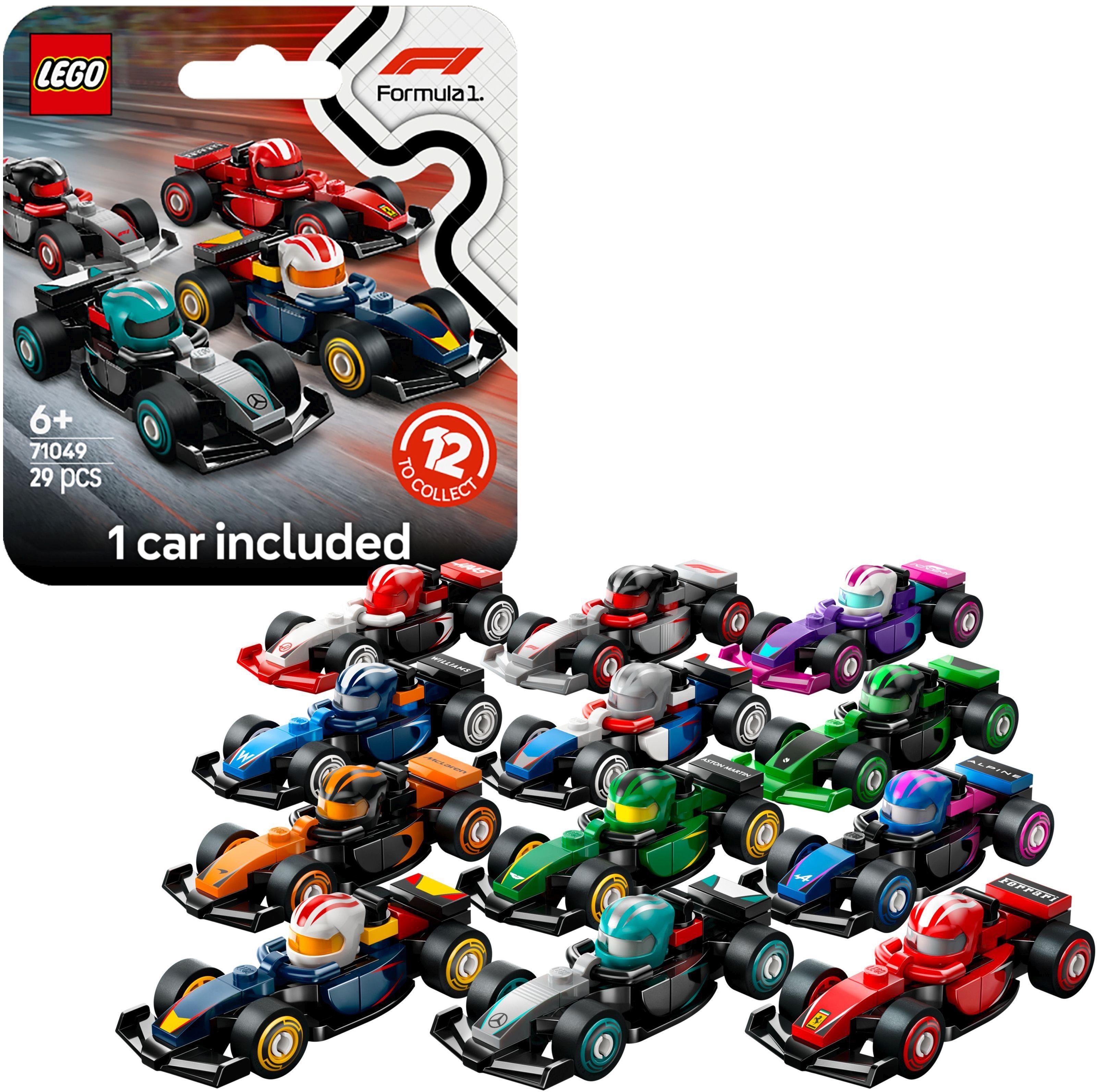 LEGO® Minifigures F1 Rennwagen zum Samme