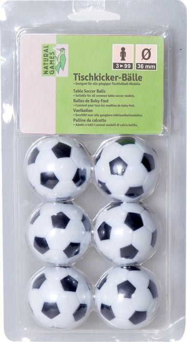 NG Ersatz-Fußbälle für Kicker 6St.,36mm