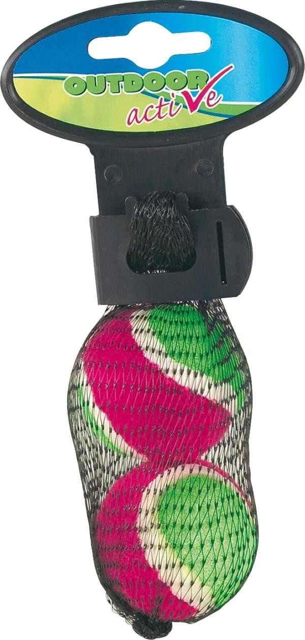 OA Klettbälle, 2Stück im Netz, 4cm