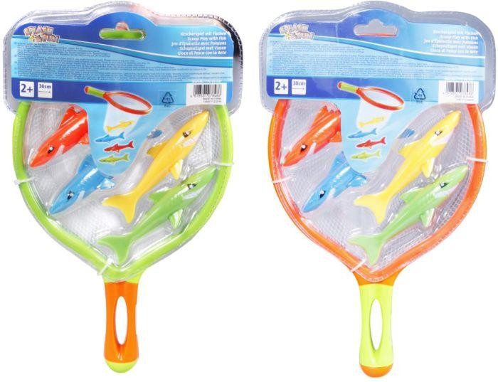 SF Kescherspiel mit Haien, 6 Stück
