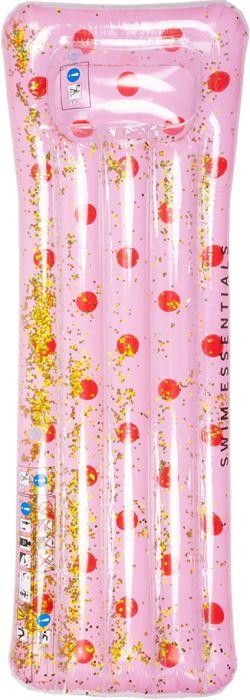 Luftmatratze Rosa mit roten Punkten