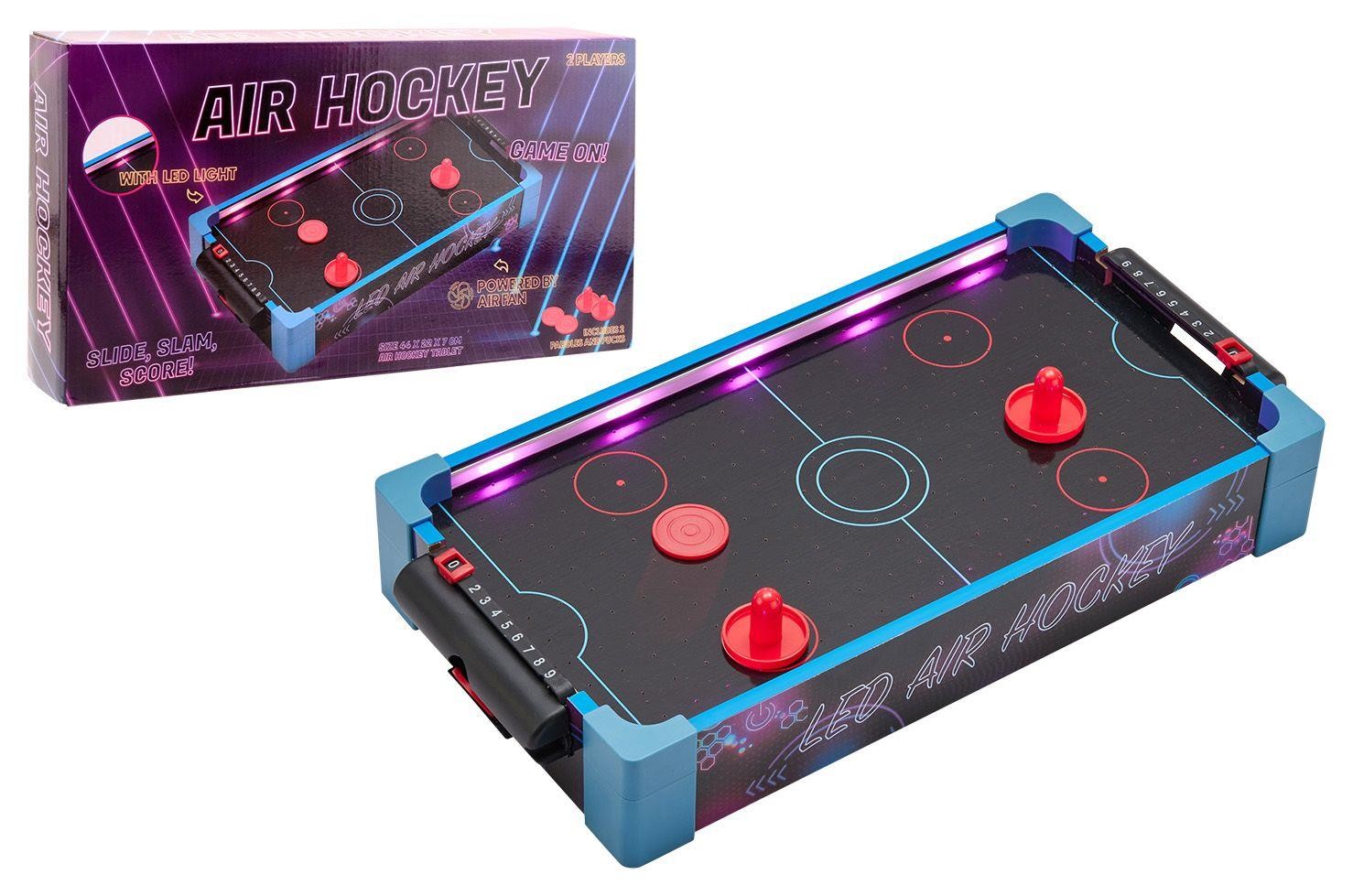 LED-Airhockey mit Luftbetrieb