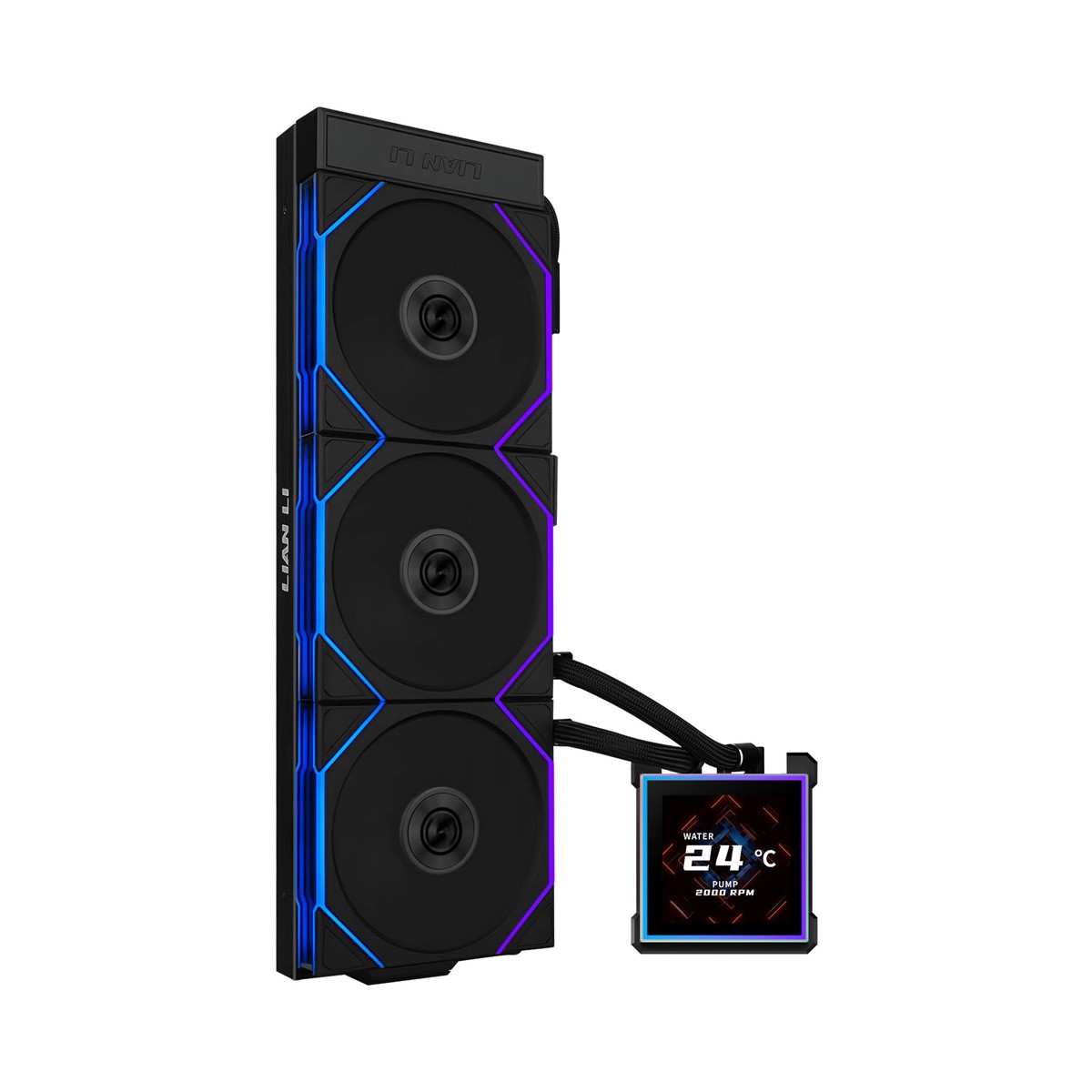 Lian Li HydroShift II LCD-S 360TL schwarz | AiO-Wasserkühlung