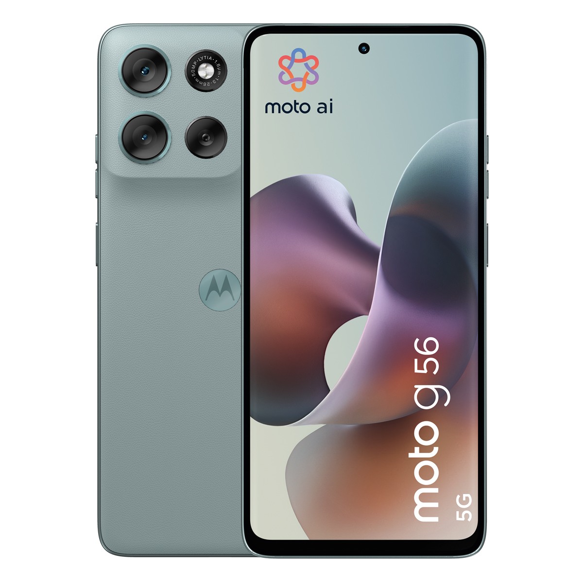 Motorola Moto G56 5G 256GB Gray Mist 17,07cm (6,72") LCD Display, Android 15, 50MP Dual-Kamera