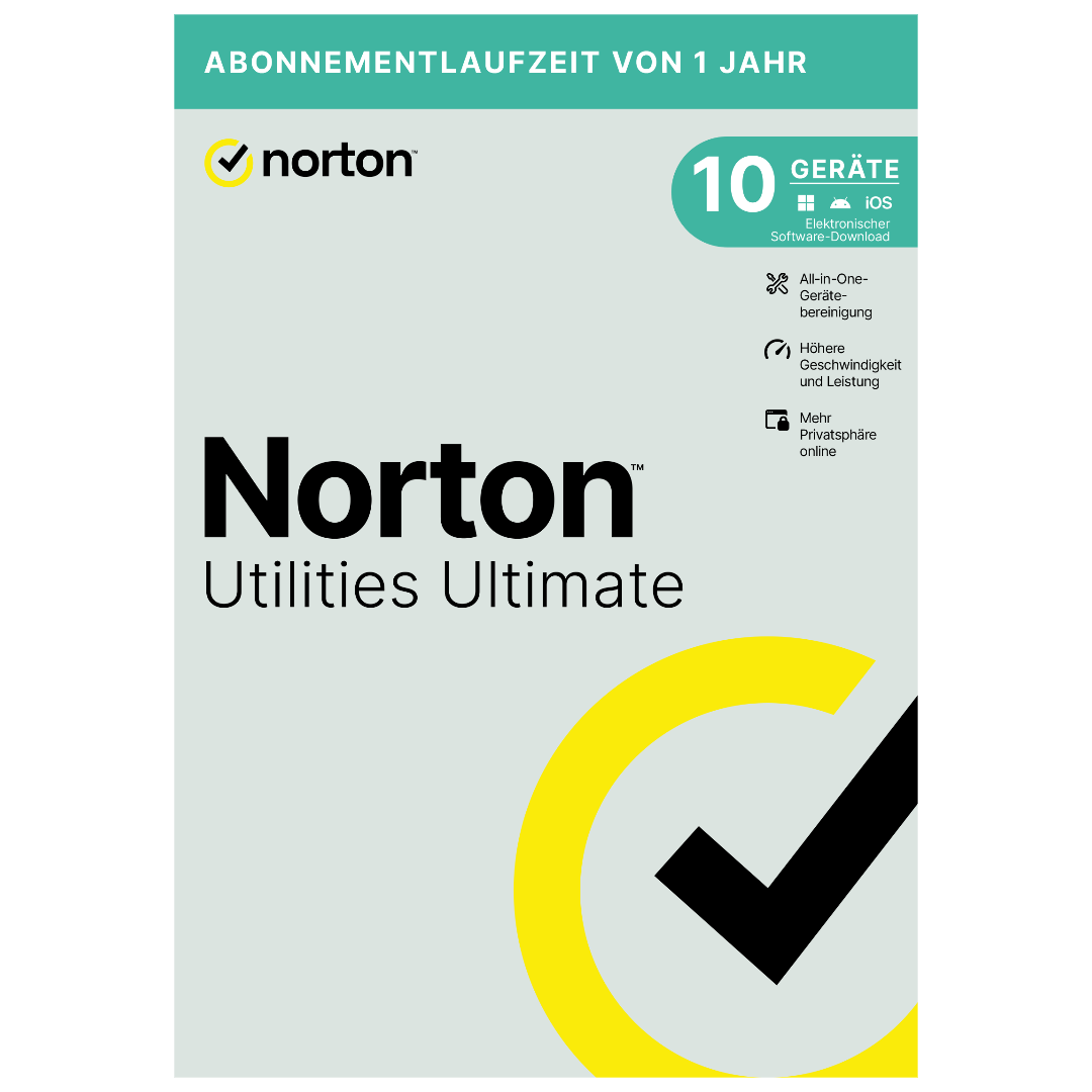 Norton Utilities Ultimate [10 Geräte - 1 Jahr]