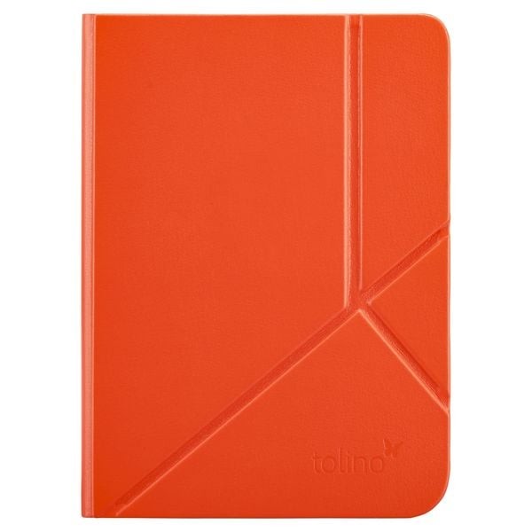 tolino shine / shine color - Origami Falttasche - Cayenne Red Kompatibel mit dem tolino shine und shine color