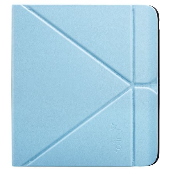 tolino vision color - Origami Falttasche - Blau Kompatibel mit dem tolino vision color