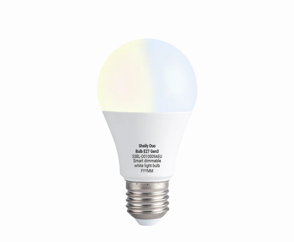 Shelly Duo Bulb E27 Gen3