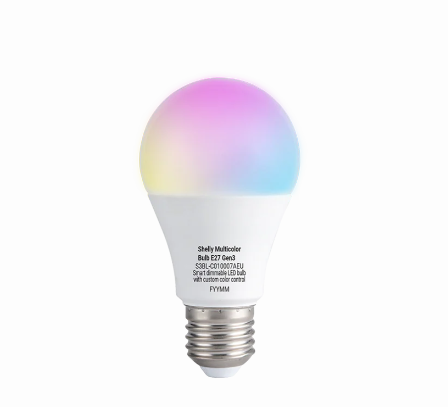 Shelly Multicolor Bulb E27 Gen3