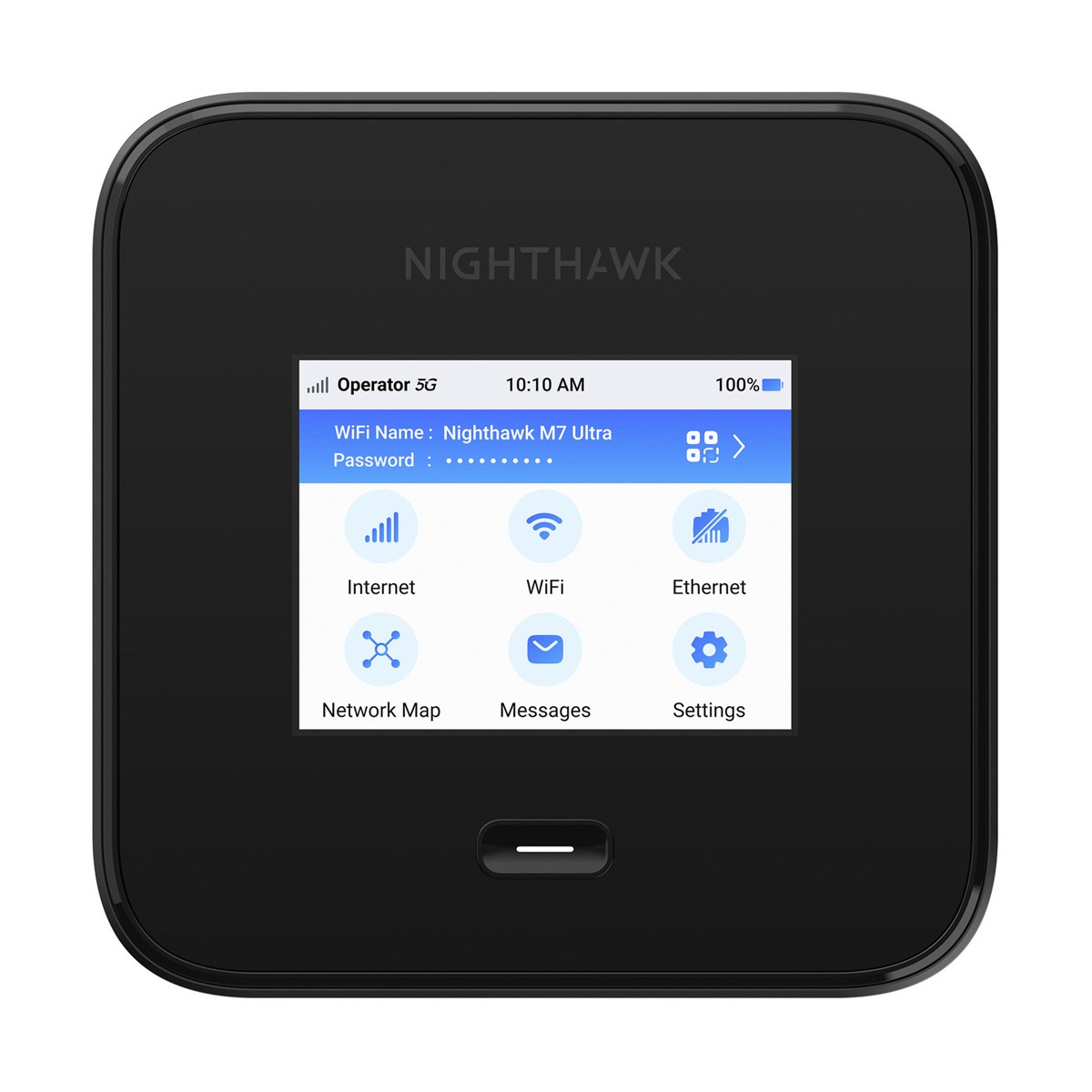 NETGEAR Nighthawk M7 Pro 5G WiFi 7 Mobiler Hotspot 5G bis zu 6 Gbit/s, WiFi 7 (WLAN BE) bis zu 5,8 Gbit/s