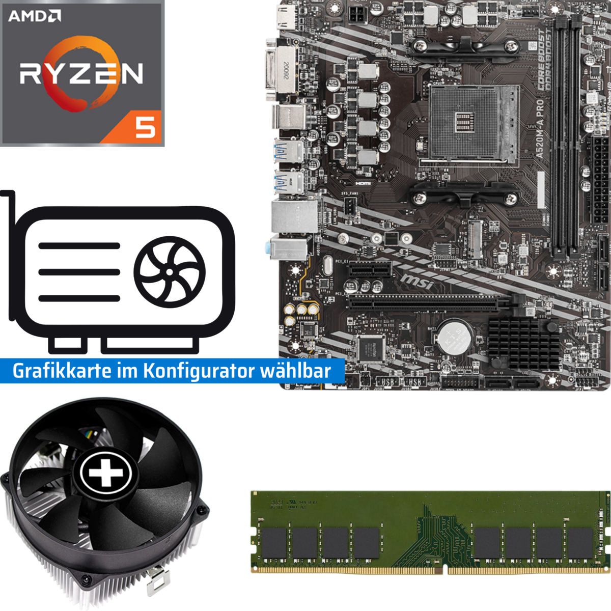 PC Aufrüstkit Entry Gaming PC AO251