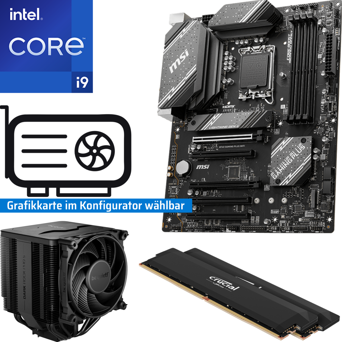 PC Aufrüstkit Entry Gaming PC IO120