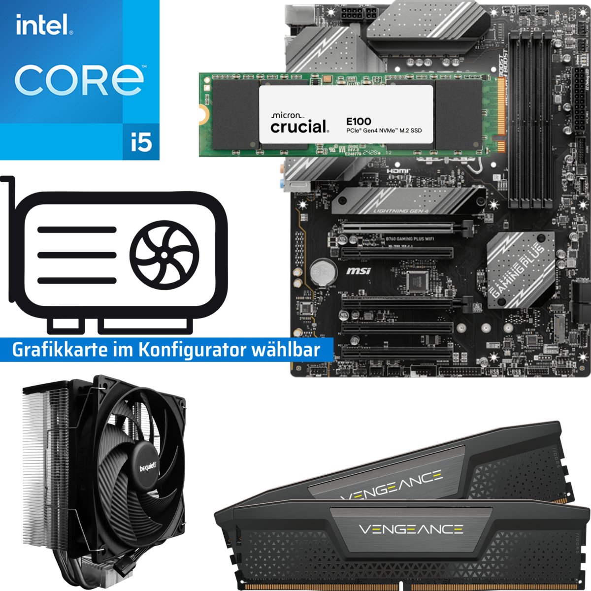 PC Aufrüstkit Entry Gaming PC IO122