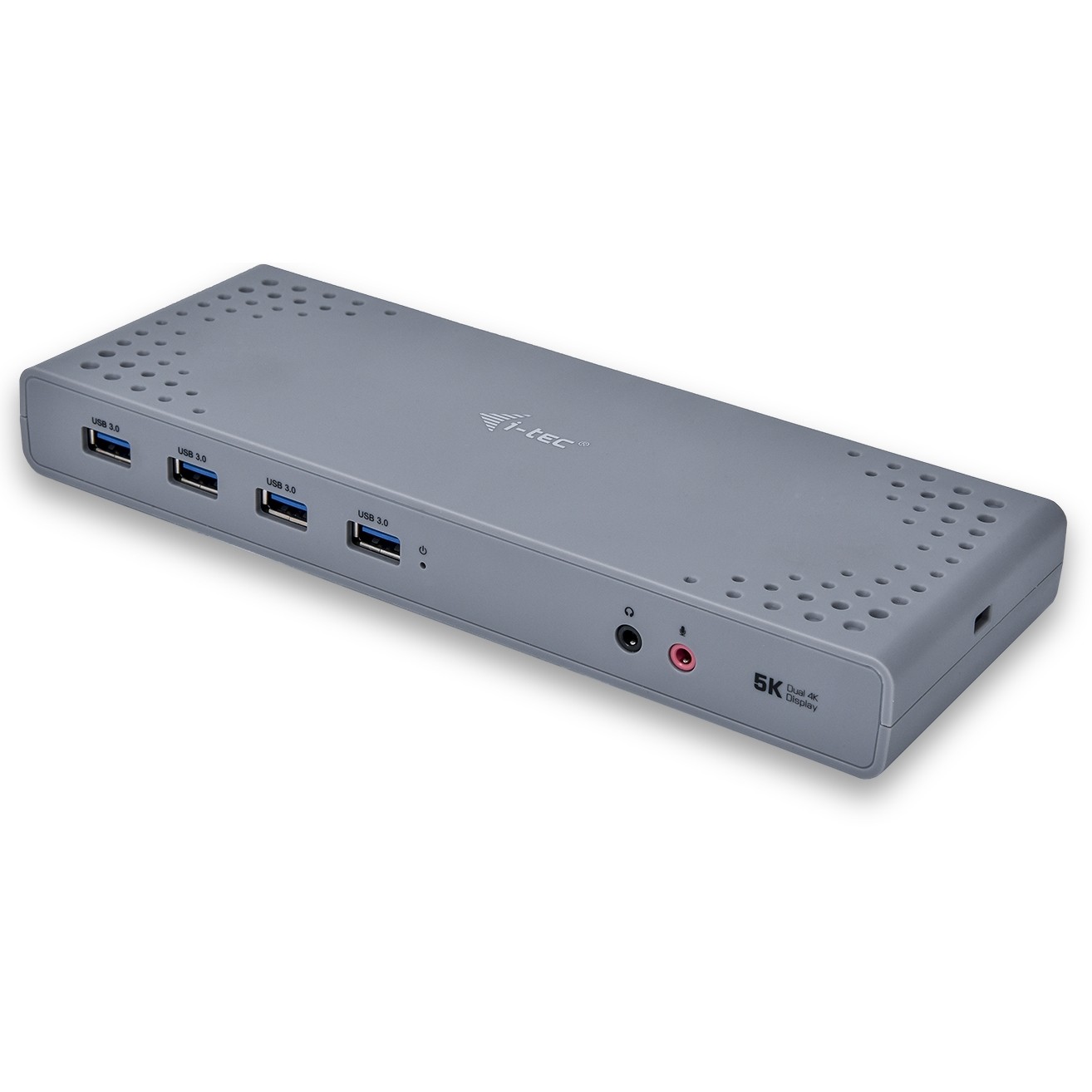 i-tec USB-C / USB-A 3.0 4K DUAL VIDEO DOCKING STATION [2x HDMI, 2x DP-Port 1x USB-C 3.1, 6x USB 3.0 Typ A, 1x GLAN]