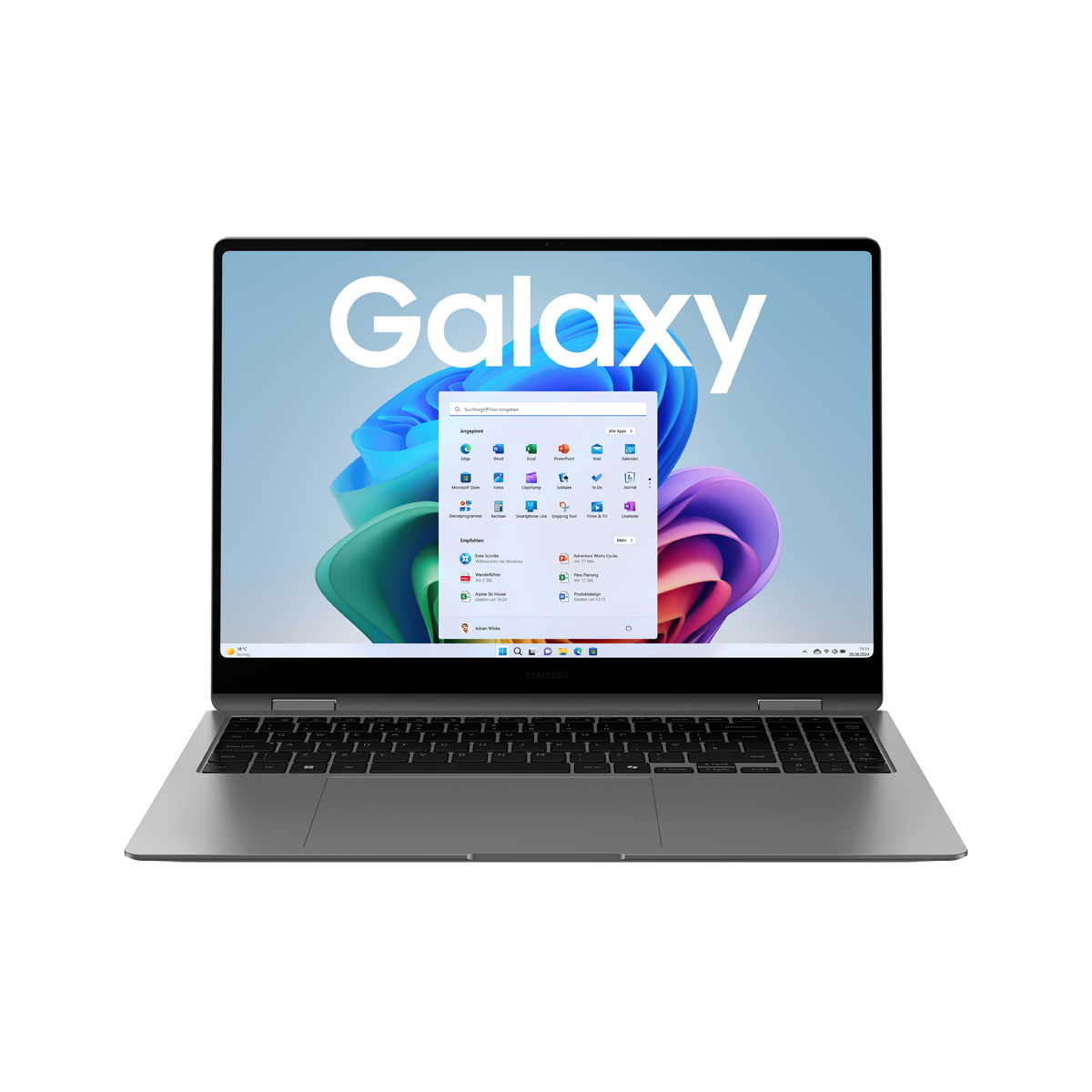 SAMSUNG Galaxy Book5 Pro 360 16 Zoll Intel Core Ultra 5 226V 16GB 512GB W11 Moonstone Gray