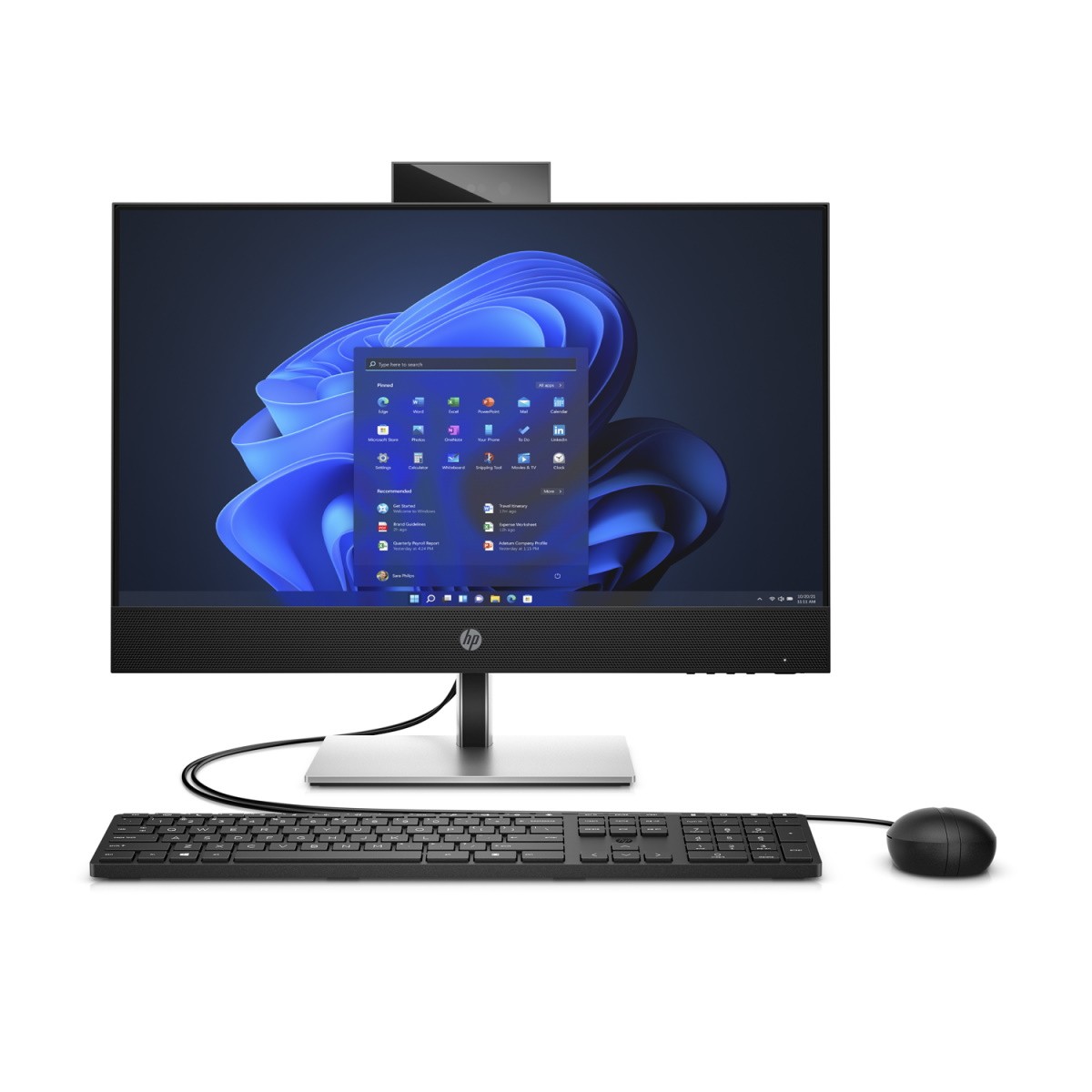 HP ProOne All-in-One PC 440 G9 A1JJ8ES [60,5cm (23,8") FHD-Touch-Display, Intel i3-13100T, 16GB RAM, 512GB SSD, Windows 11 Pro]