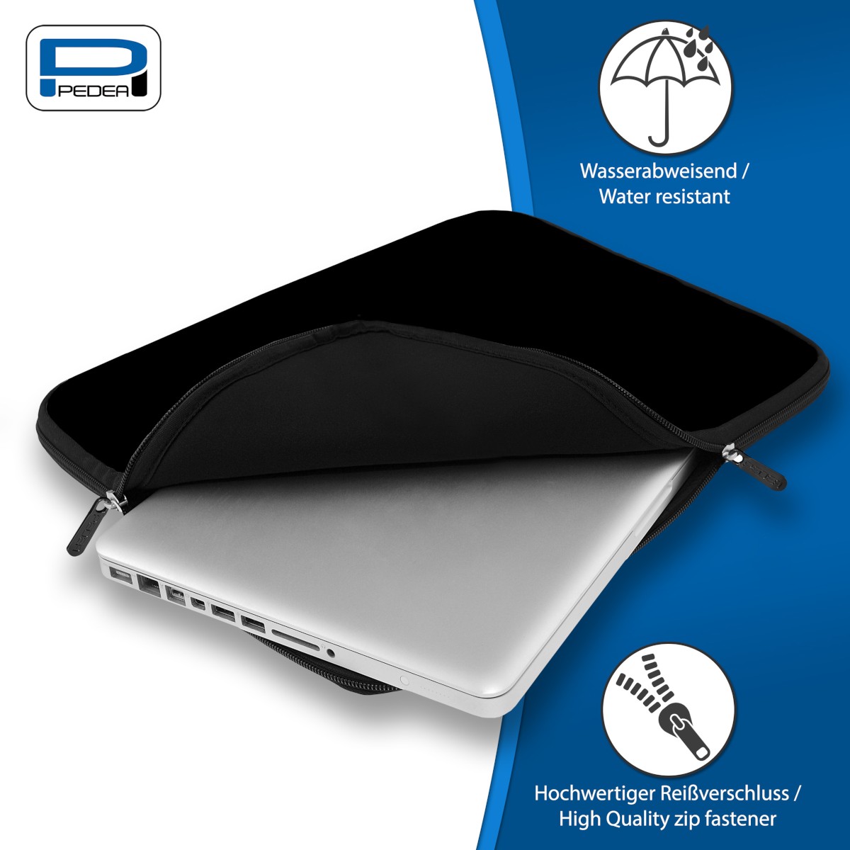 Pedea Trend Notebook-Sleeve - 15,6", schwarz
