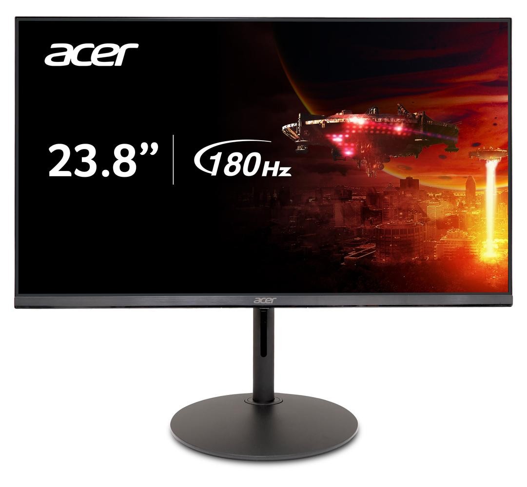 Acer Nitro XF0 (XF240YM3biiph) 23,8" Full-HD Gaming Monitor 60,5 cm (23,8 Zoll), 180Hz, IPS, 2x HDMI, 1x DP