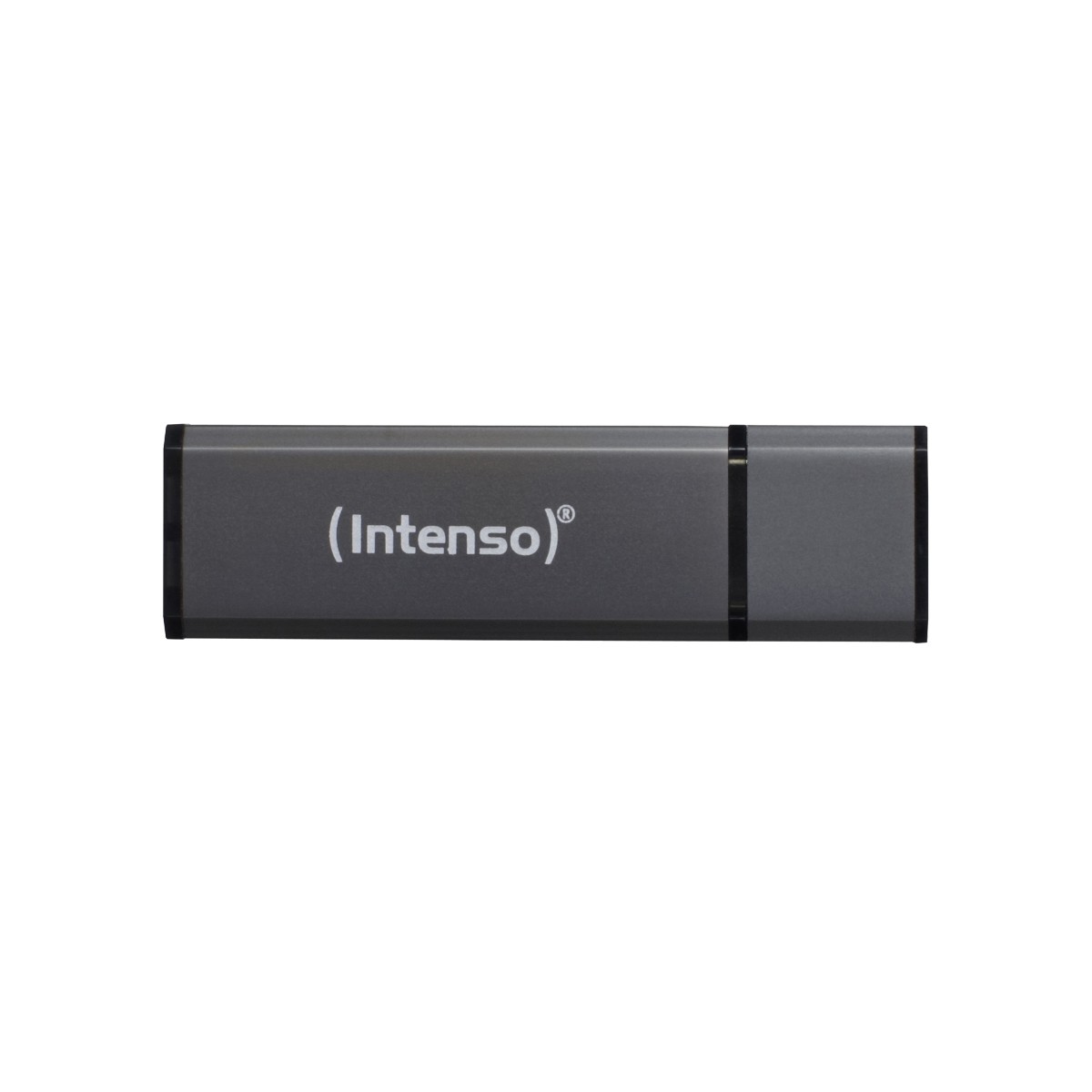 Intenso Alu Line Typ-A 32GB USB-Stick Anthrazit Mit Schutzkappe, bis zu 28 MB/s, USB 2.0