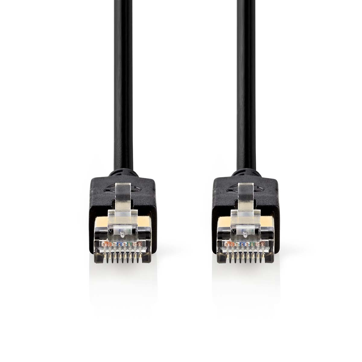 Nedis Cat 6 Kabel | RJ45 Stecker | RJ45 Stecker | F/UTP | 5.00 m | rund | LSZH / PVC | Anthrazit | Verpackung mit Sichtfenster