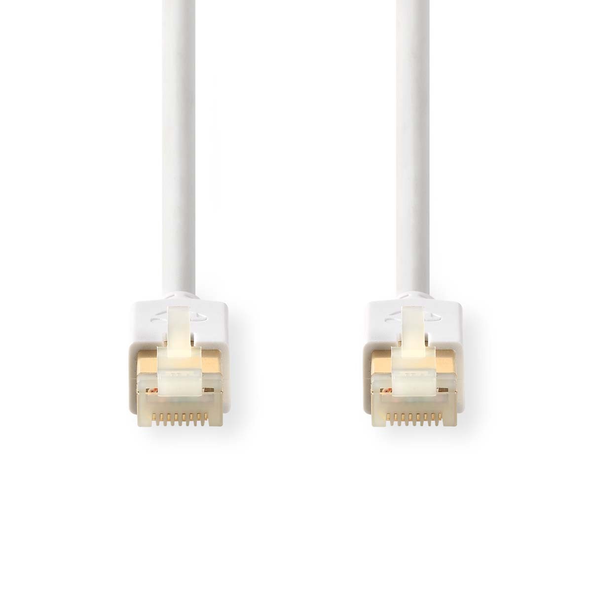 Nedis Cat 6 Kabel | RJ45 Stecker | RJ45 Stecker | S/FTP | 1.00 m | rund | LSZH / PVC | Weiss | Verpackung mit Sichtfenster