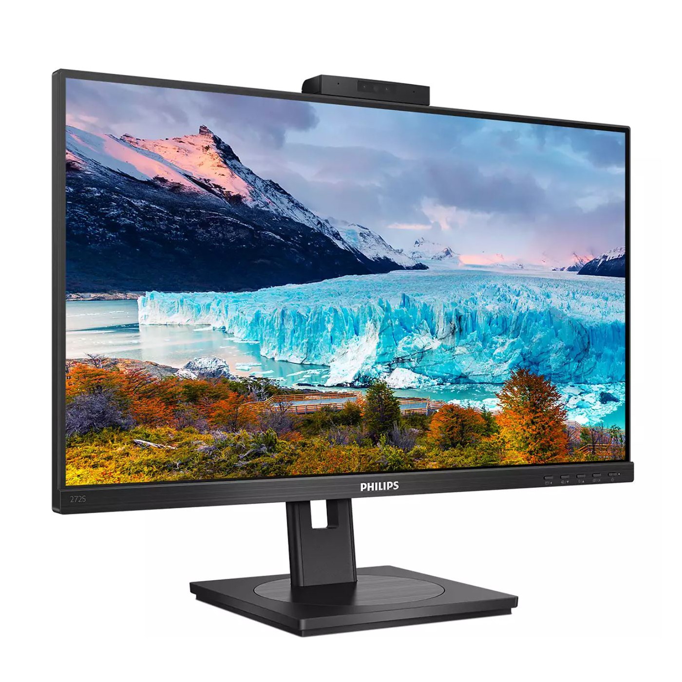 Philips 272S1MH Office Monitor - IPS, Höhenverstellung, Webcam