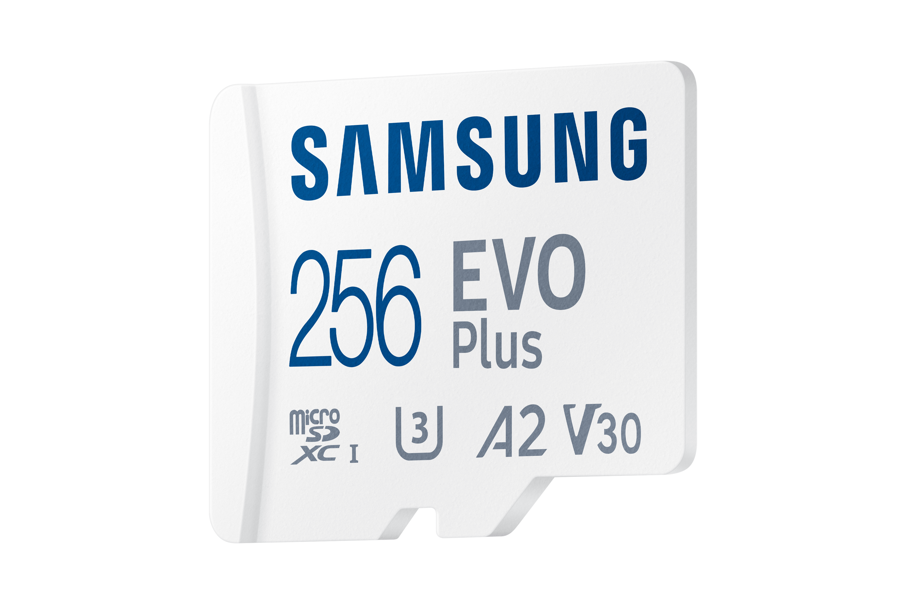 Samsung EVO Plus (2024) microSD-Speicherkarte inkl. SD-Adapter, 256 GB Speicherkapazität, UHS-I U3, Full HD & 4K UHD, 160 MB/s L