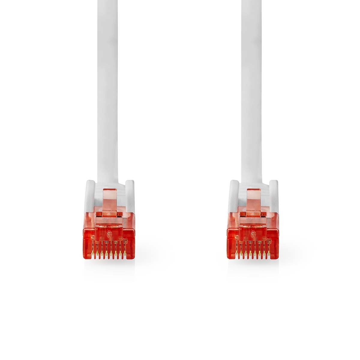 Nedis CAT6-Netzwerkkabel - RJ45 Stecker | 3.00 m | weiß U/UTP | Rund | PVC | Label