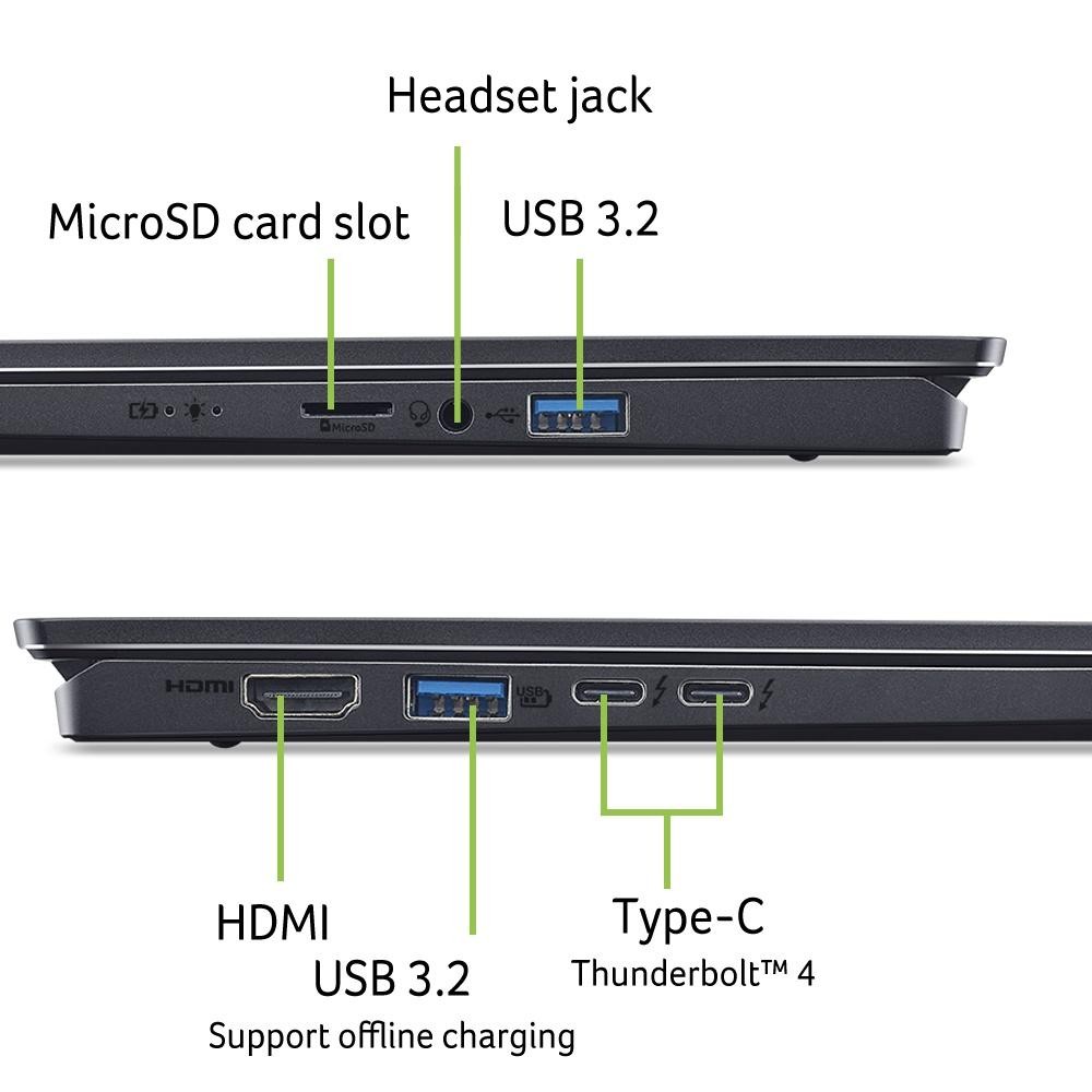 Acer Swift Go 16 OLED (SFG16-73-7943) 16,0" WUXGA+, OLED, 120Hz, Intel Ultra 7-255H, 16GB RAM, 1TB SSD, Windows 11