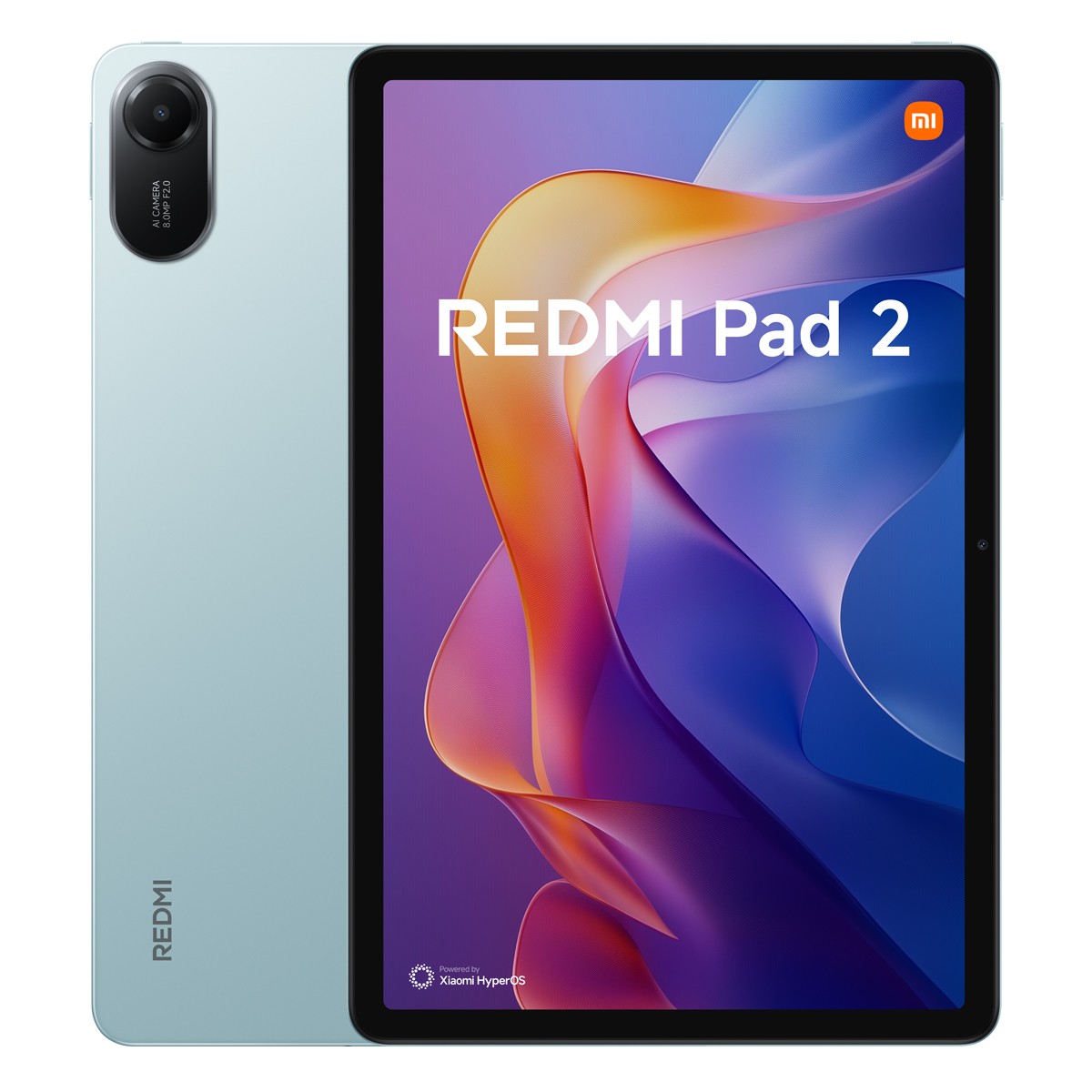 Xiaomi Redmi Pad 2 128GB Mint Green 27,94cm (11,0") LCD Display, Xiaomi HyperOS 2, 8MP Hauptkamera