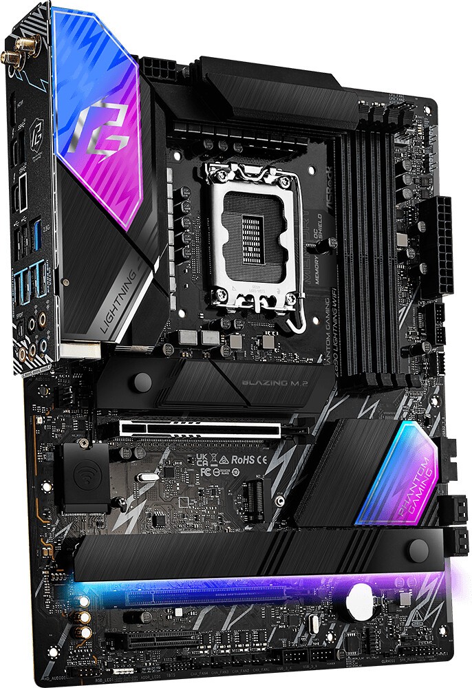 ASRock Phantom Gaming Z890 Lightning WiFi Mainboard - BULK-Ware!! Ohne Originalverpackung