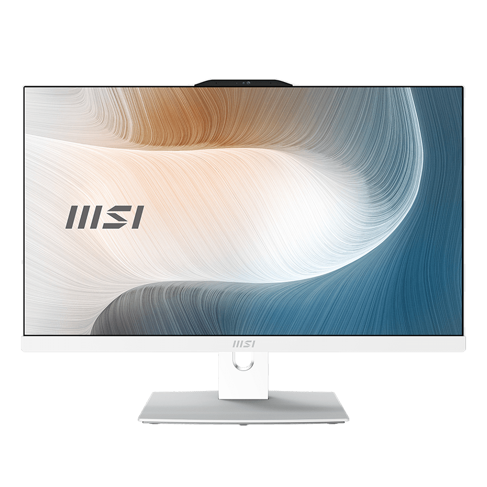 MSI Modern AM242P 1M-1873AT All-in-One weiß 23.8" (60,5cm) FHD Display, Intel Core 3 100U, 16GB DDR5 RAM, 256GB M.2 SSD, Intel G
