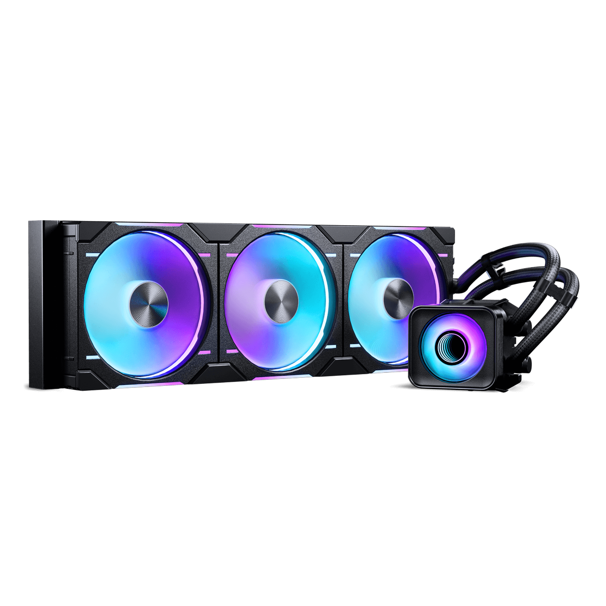 PHANTEKS Glacier One 420D30 X2 DRGB schwarz | AiO-Wasserkühlung