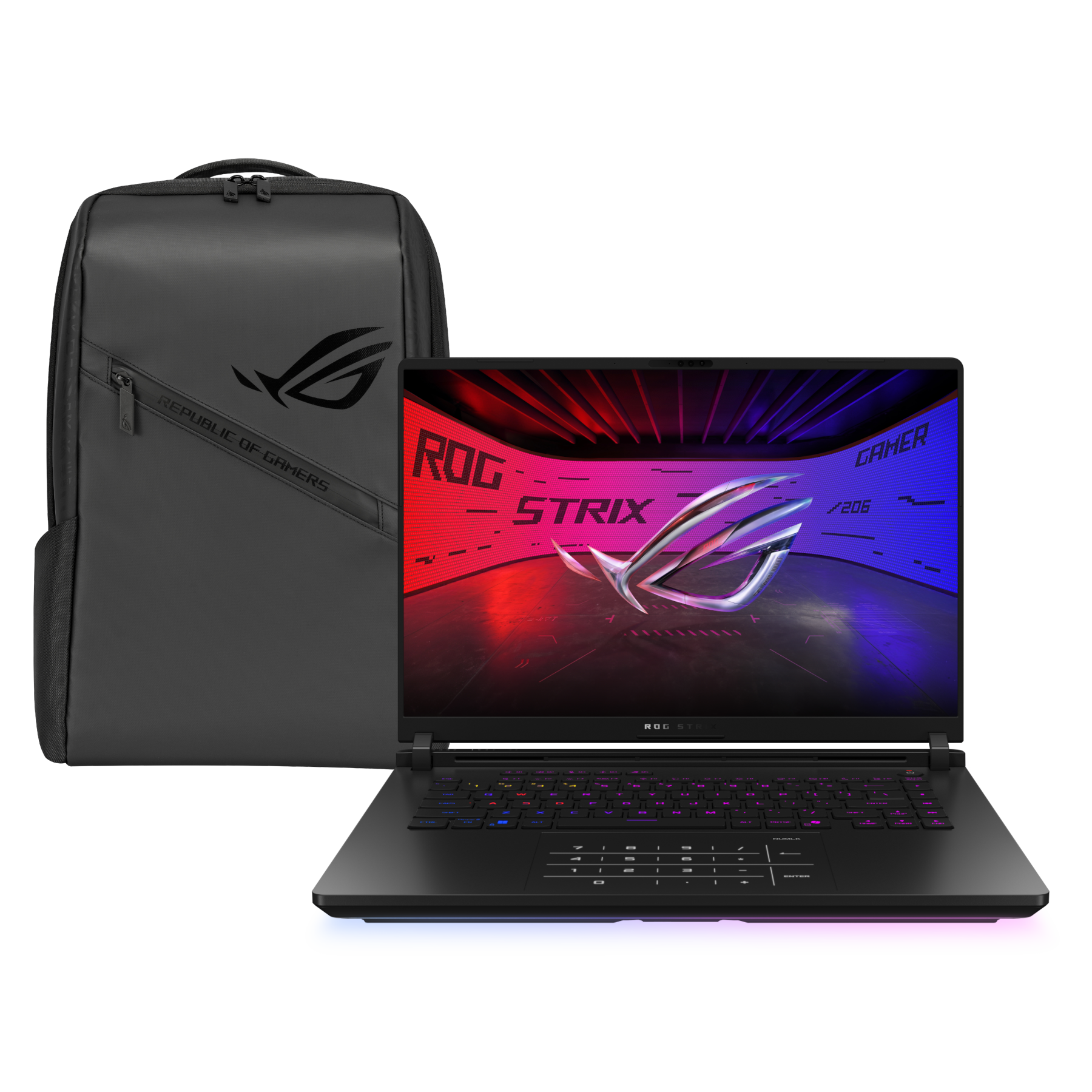 ASUS ROG Strix SCAR 16 G635LX-RW018W + ROG Ranger BP2501 - 16" WQXGA MiniLED, Intel Core Ultra 9-275HX, 32GB RAM, 1TB SSD, NVIDI